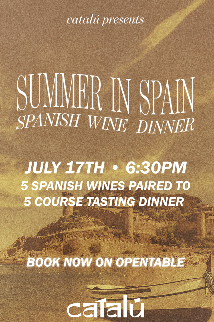 summer in Spain wine dinner