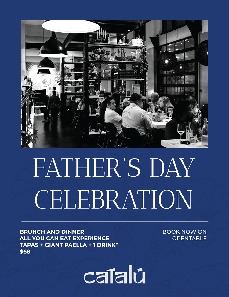 Father's Day all you can eat experience promotion