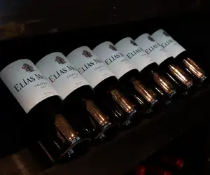 1/2 off wine promotion