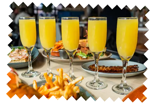 Sunday - ONE DOLLAR MIMOSAS
